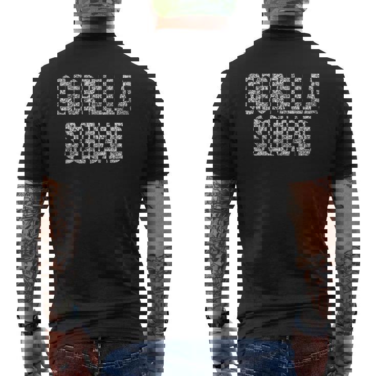 Gorillaquad 皮肉な言葉 長袖tシャツ メンズTシャツ バックプリント