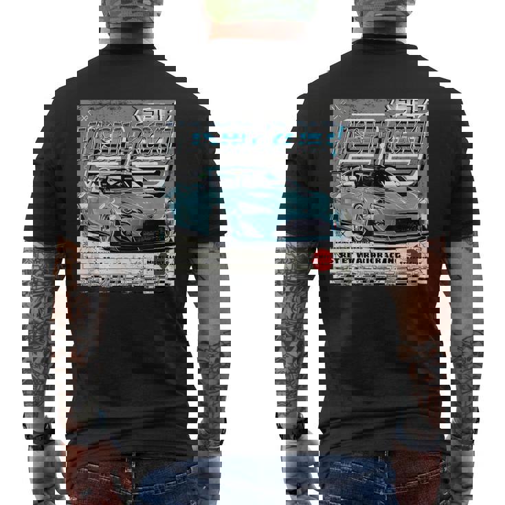 Hashi-Rokuオーセンティックjdmストリートスタイル メンズTシャツ バックプリント