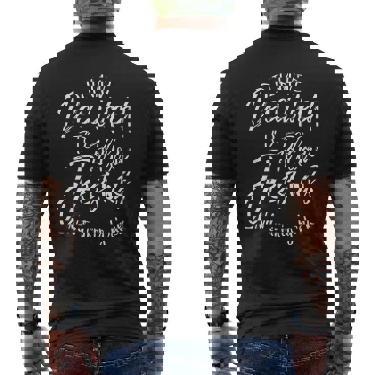 I Have Decided To Follow Jesus No Turning Back シャツ 洗礼 メンズTシャツ バックプリント