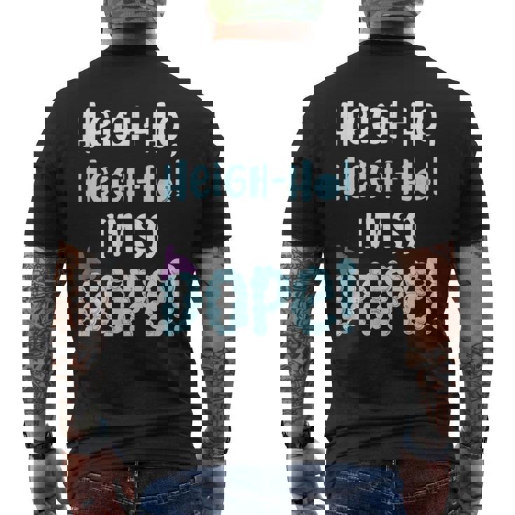 Heigh-Ho Heigh-Ho ランニングマイナー メンズTシャツ バックプリント