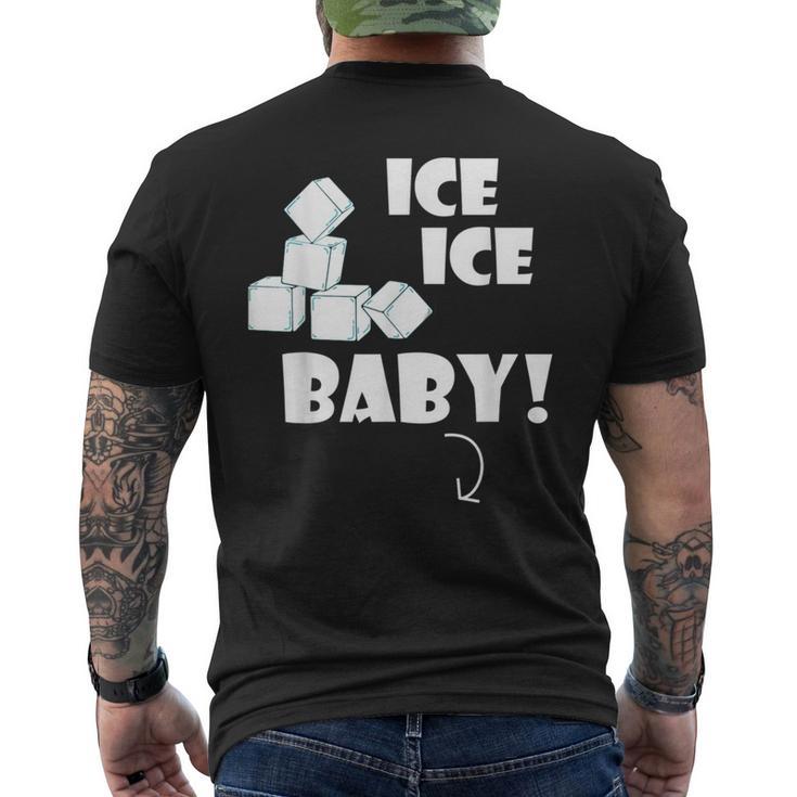 Ice Ice Ice Baby T Twice Anuncio De Embarazo Divertido Camiseta Hombre Estampado Espalda