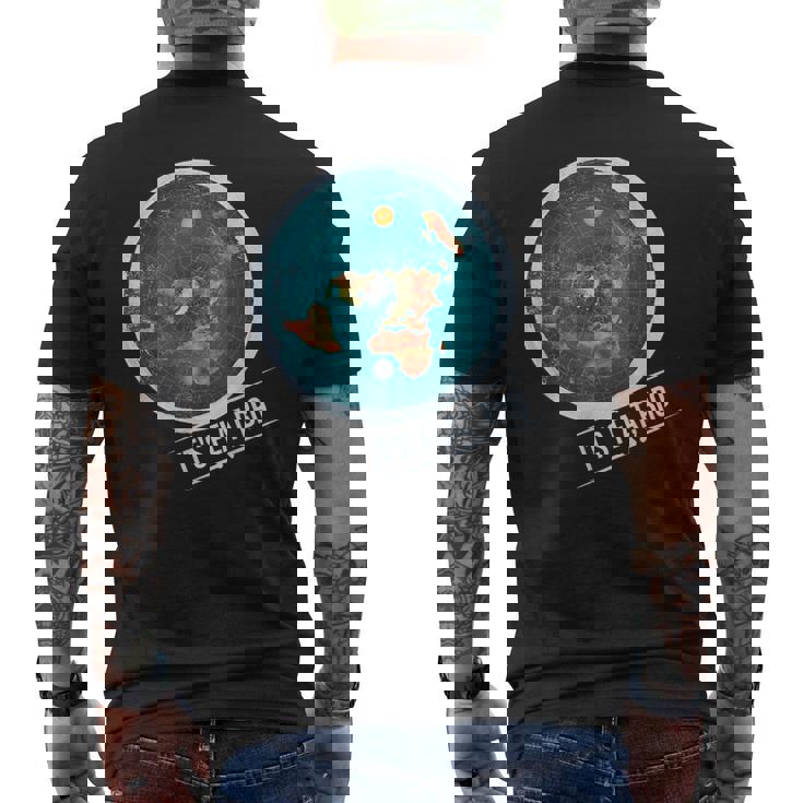 It's Flat Bro メンズTシャツ バックプリント