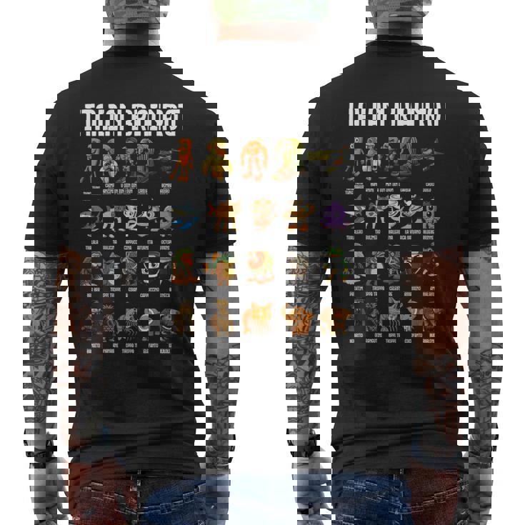 Italian Brainrot 面白いイタリアンブレインロットミームキャラクタ 長袖tシャツ メンズTシャツ バックプリント