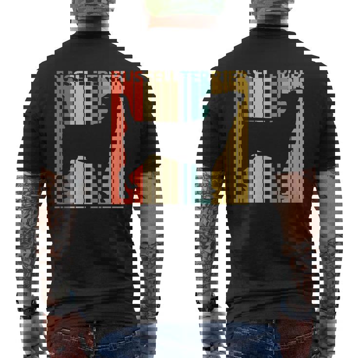 Jack Russell Terrier ジャック・ラッセル・テリア メンズTシャツ バックプリント