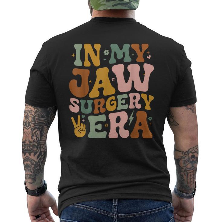 In My Jaw Surgery Era Broken Jaw Surgery Recovery Men's T-shirt Back Print