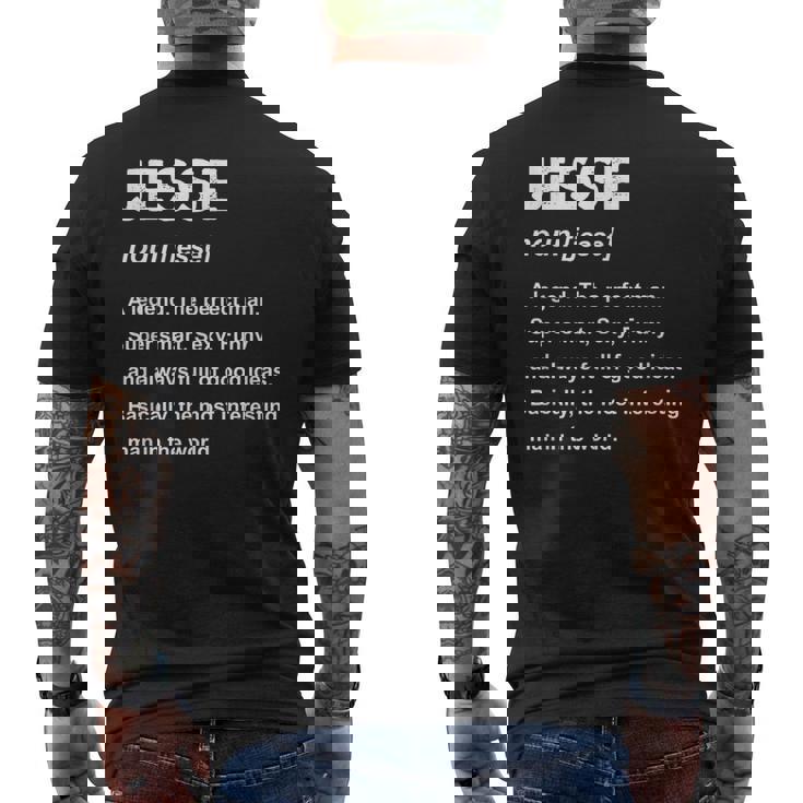 Jesse ネームシャツ メンズTシャツ バックプリント