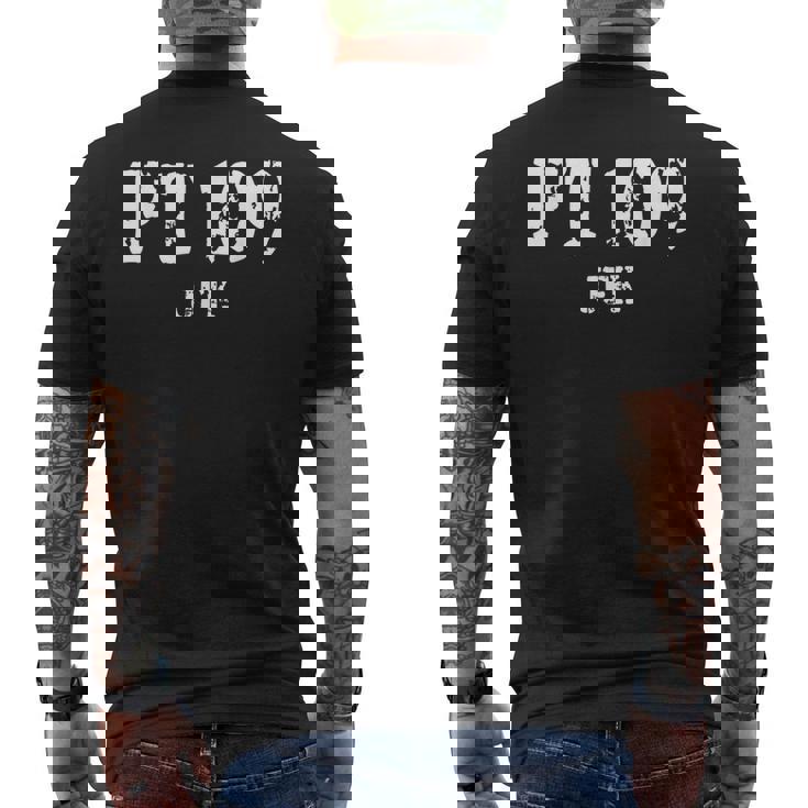 Jfk ジョン・F・ケネディ Pt-109 魚雷艇 Pt109 メンズTシャツ バックプリント