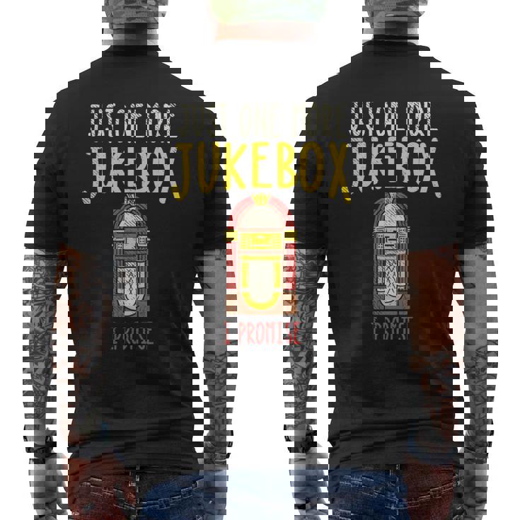 Just One More ジュークボックス I Promise 長袖tシャツ メンズTシャツ バックプリント