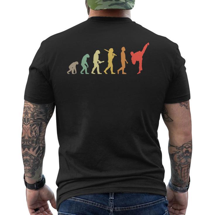 Karaté Évolution Rétro Cadeau Pour Karatéka T-shirt imprimé au dos