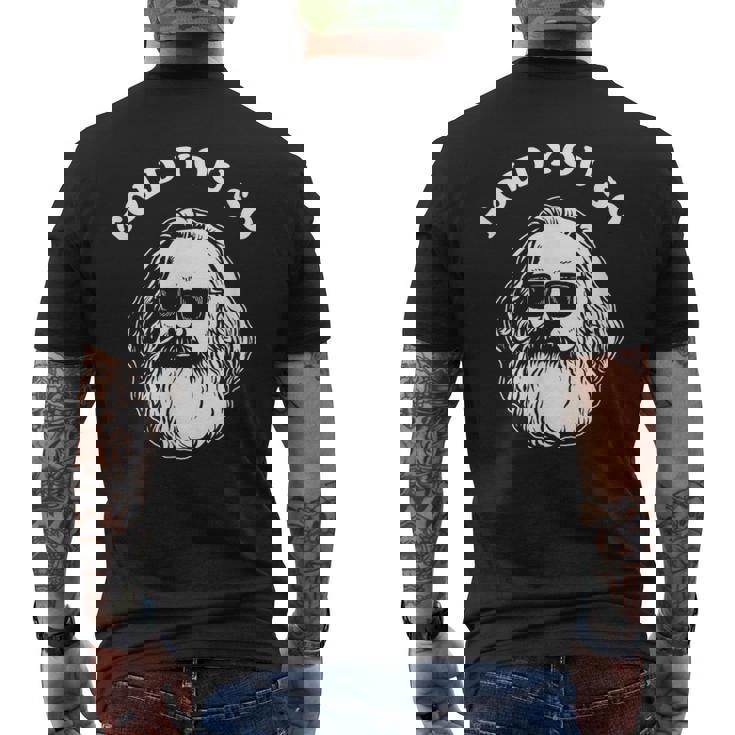 Karl Marx Told Youo 共産主義社会主義マルクス主義 メンズTシャツ バックプリント