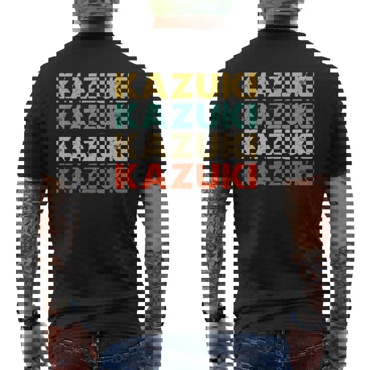 Kazuki 和樹 メンズTシャツ バックプリント