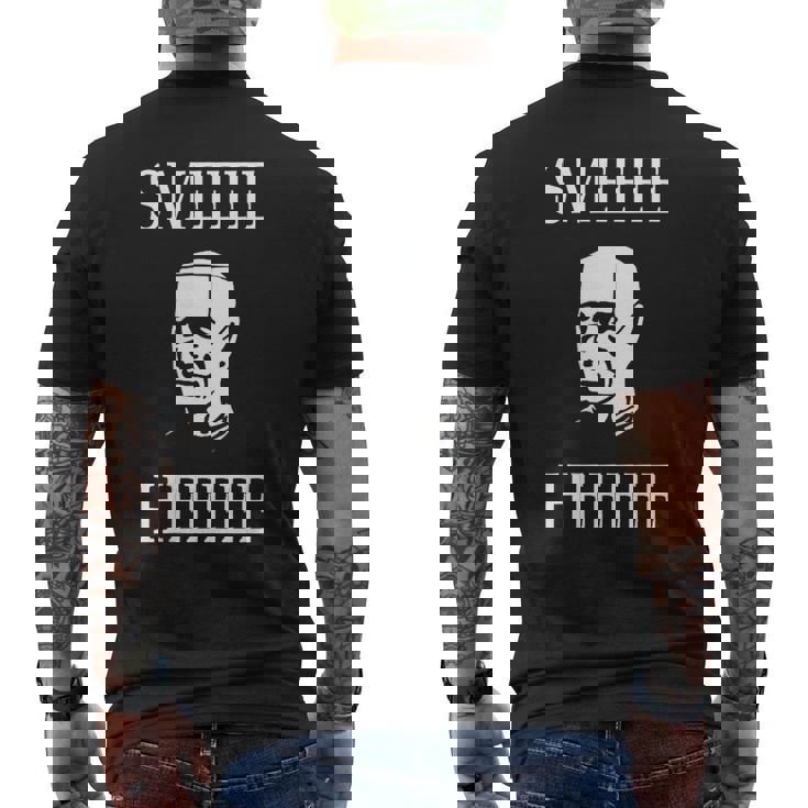 Krytenmeee Heeee ファニーレッド 引用句 ドワーフ メンズTシャツ バックプリント