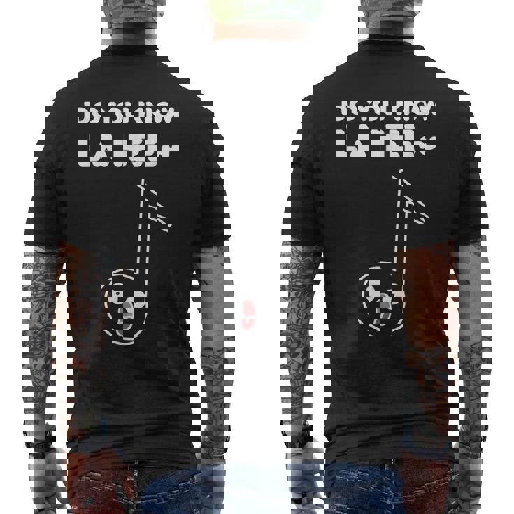 La Hee メンズTシャツ バックプリント