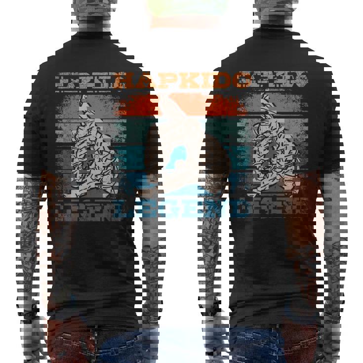 Leyenda Del Hapkido Camiseta Hombre Estampado Espalda