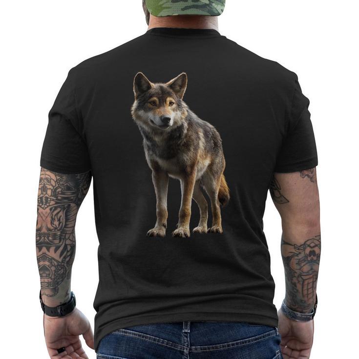 Loup Motif J'aime Les Loups Meute De Loups Loupauvage T-shirt imprimé au dos
