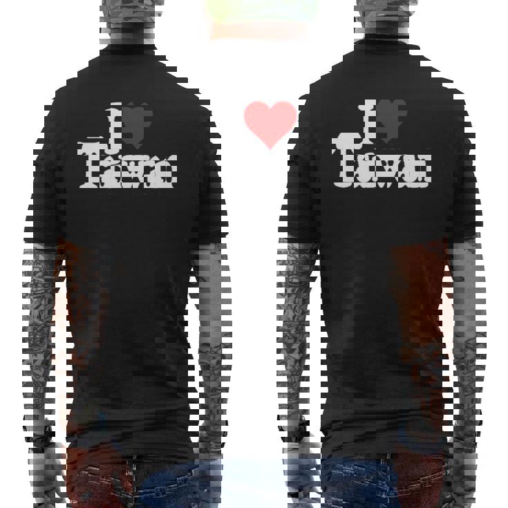 I Love Heart 台湾フォルモサ 台湾文化 長袖tシャツ メンズTシャツ バックプリント