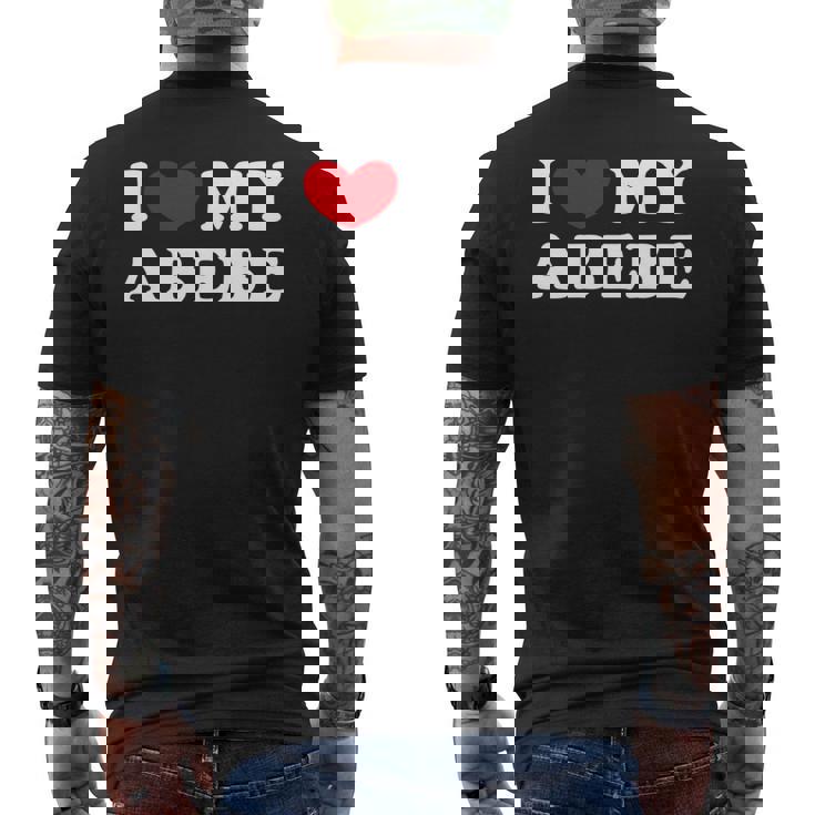 I Love My Abebe アイ・ラブ・マイ・アベベ 長袖tシャツ メンズTシャツ バックプリント