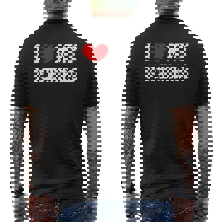 I Love My Ichiro アイ・ラブ・マイ・イチロー メンズTシャツ バックプリント