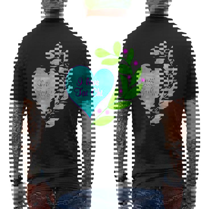 I Love 太極拳 メンズTシャツ バックプリント