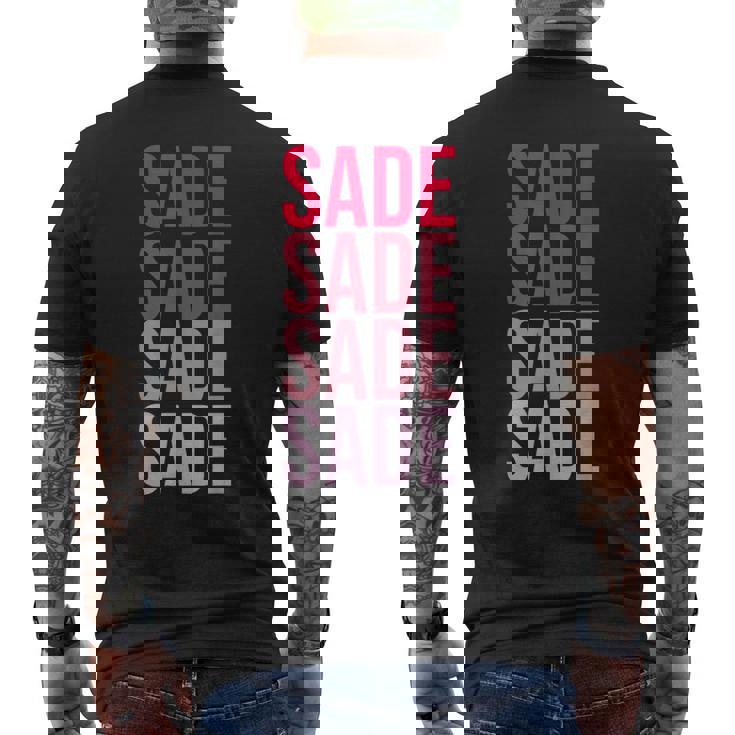 I Loveade 名前 サド メンズTシャツ バックプリント