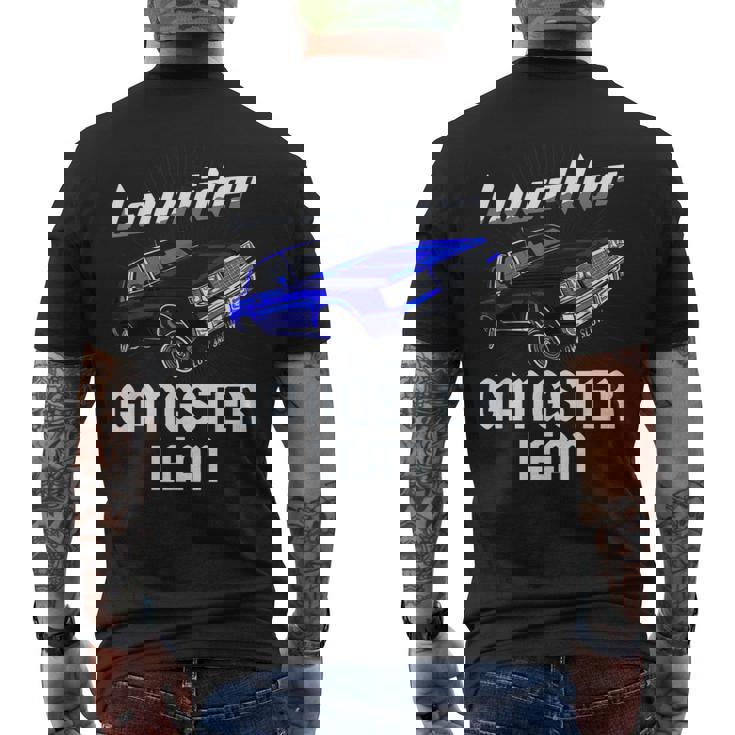 Lowrider Gangster Lean Low &Low Chicano Cholo ビンテージカー メンズTシャツ バックプリント