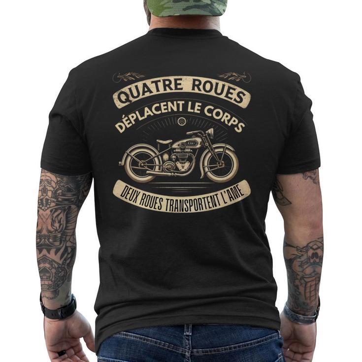 Motard Homme Moto Cadeau Motorcycle Motards Manche Longue T-shirt imprimé au dos