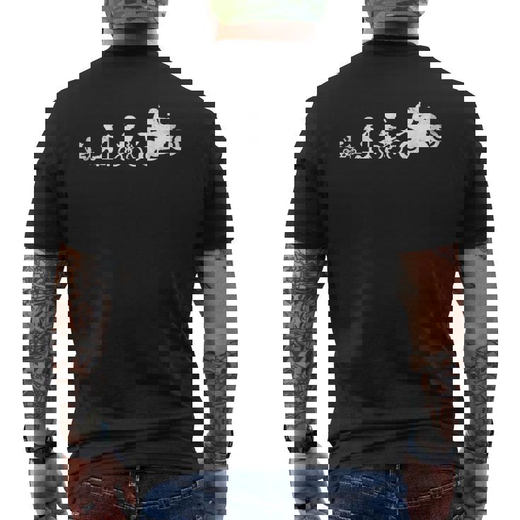 Moto Evolution メンズTシャツ バックプリント