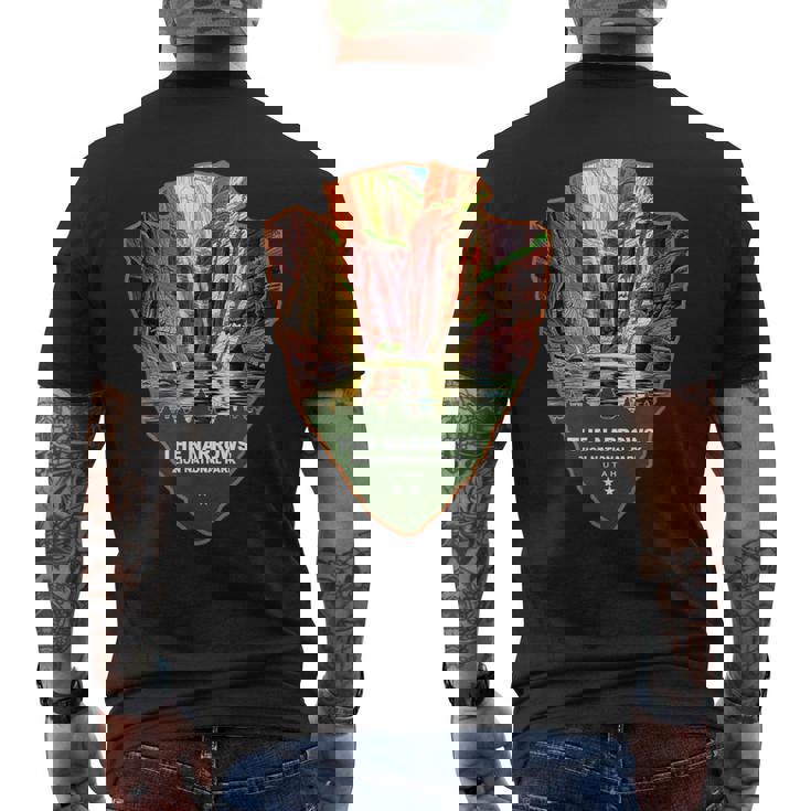 The Narrows Zion National Park Utah Men's Back Print T-Shirt