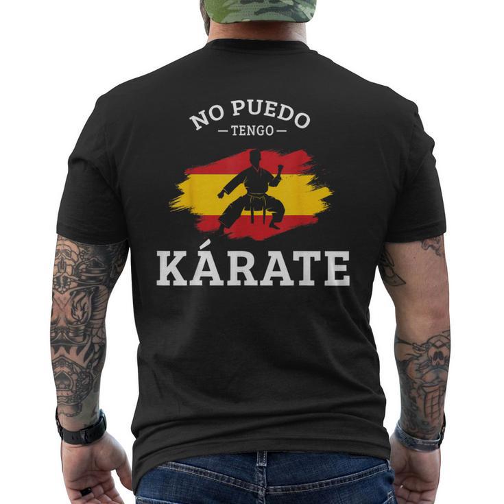 No Puedo Tengo Kárate Karate Artes Marciales Niño Divertido Camiseta Hombre Estampado Espalda