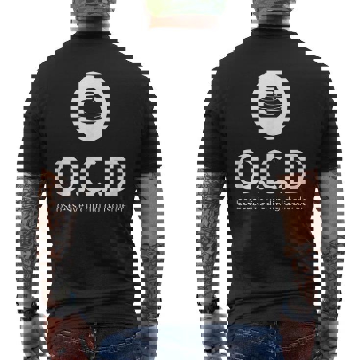 Obsessive Curling Disorder Curler Curling ギフト メンズTシャツ バックプリント