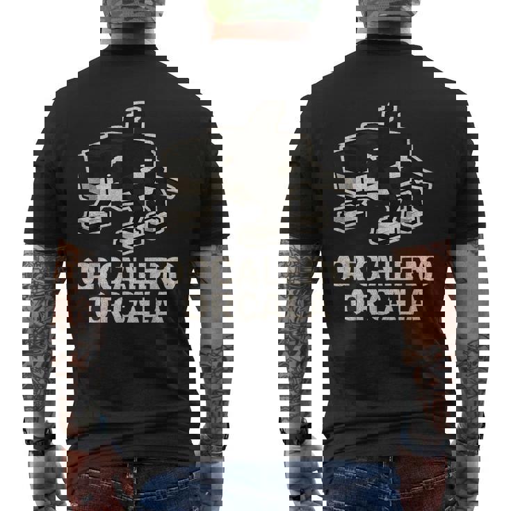 Orcalero Orcala 面白いイタリアンブレインロットスラングゲームミーム メンズTシャツ バックプリント