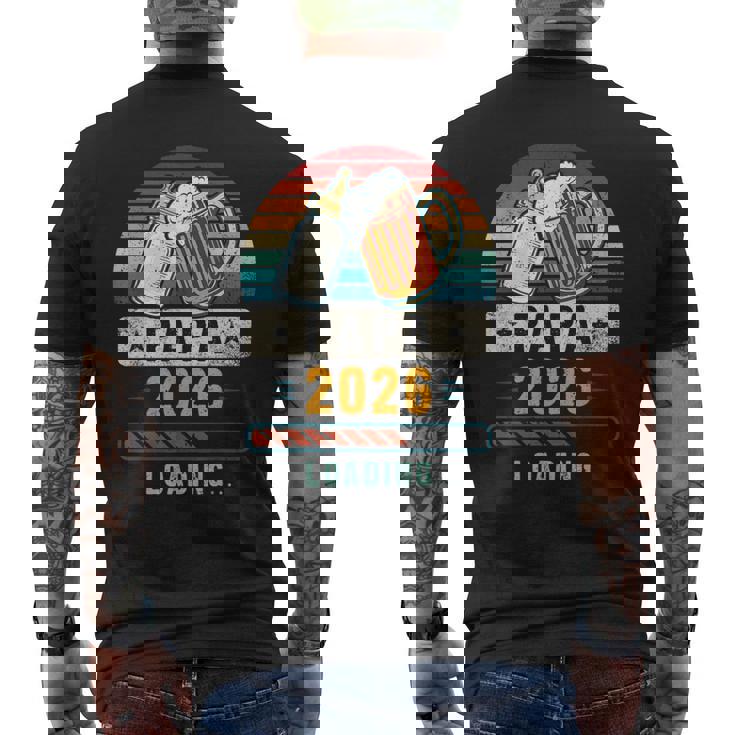 Papa 2026 Annuncio Di Un Bambino Papà In Attesa T-shirt da uomo con stampa posteriore