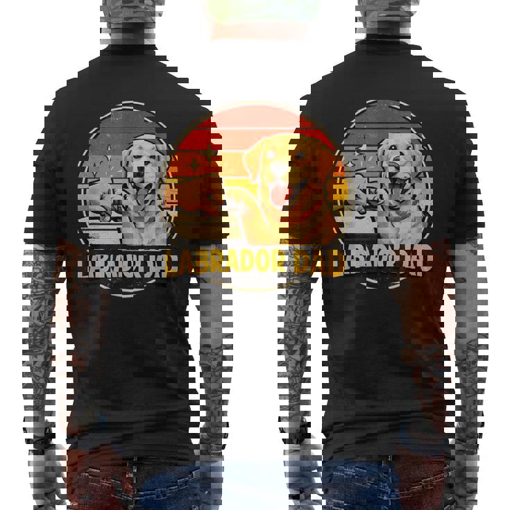 Papà Labrador Padrone – Il Migliore Amico Del Cane T-shirt da uomo con stampa posteriore