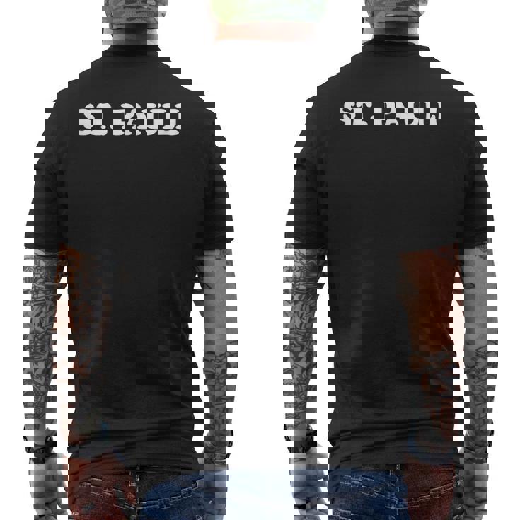 Pauli Paulianer ザンクトパウリ ハンブルク ザンクトパウリ メンズTシャツ バックプリント