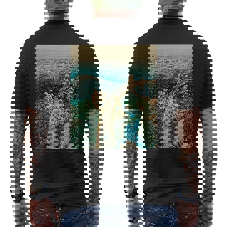 Puente Dorado Da Nangietnam Camiseta Hombre Estampado Espalda