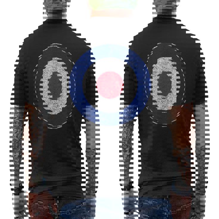 Raf Roundel イギリス空軍 イギリス メンズTシャツ バックプリント