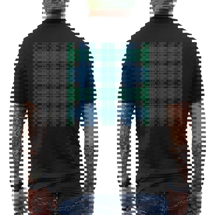 Scottish Watch Historic Tartan メンズTシャツ バックプリント