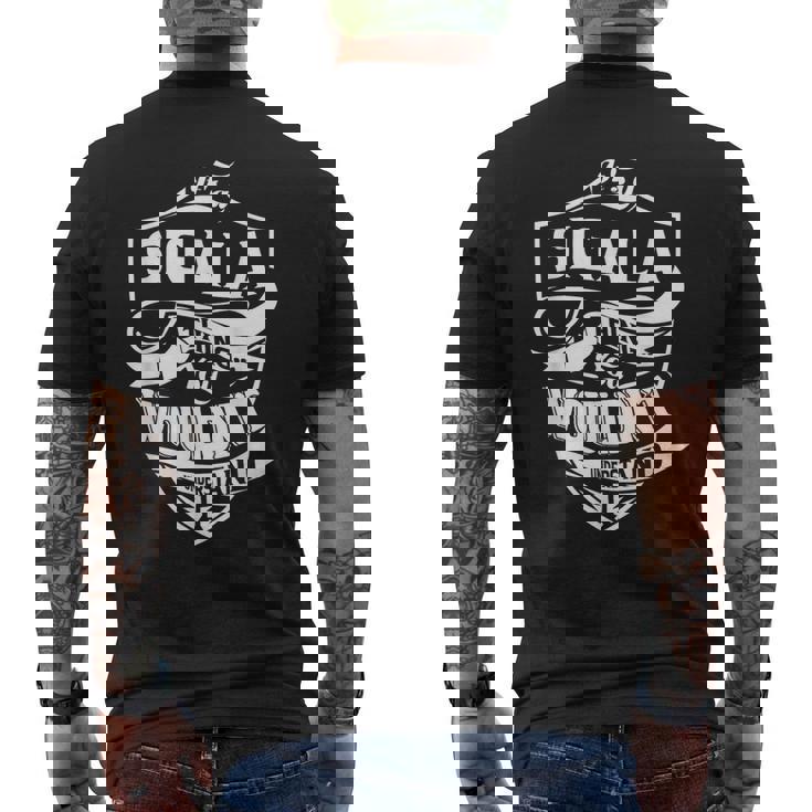 Sigala Thingです。 メンズTシャツ バックプリント