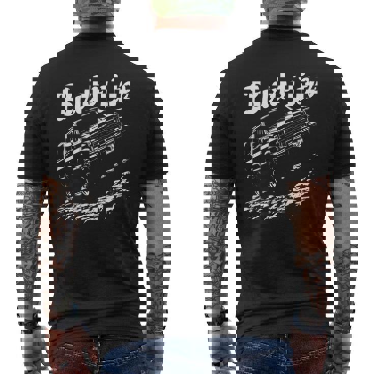 Squarebody Burb ライフトラック シルエット スクエアボディ サバーバン 長袖tシャツ メンズTシャツ バックプリント