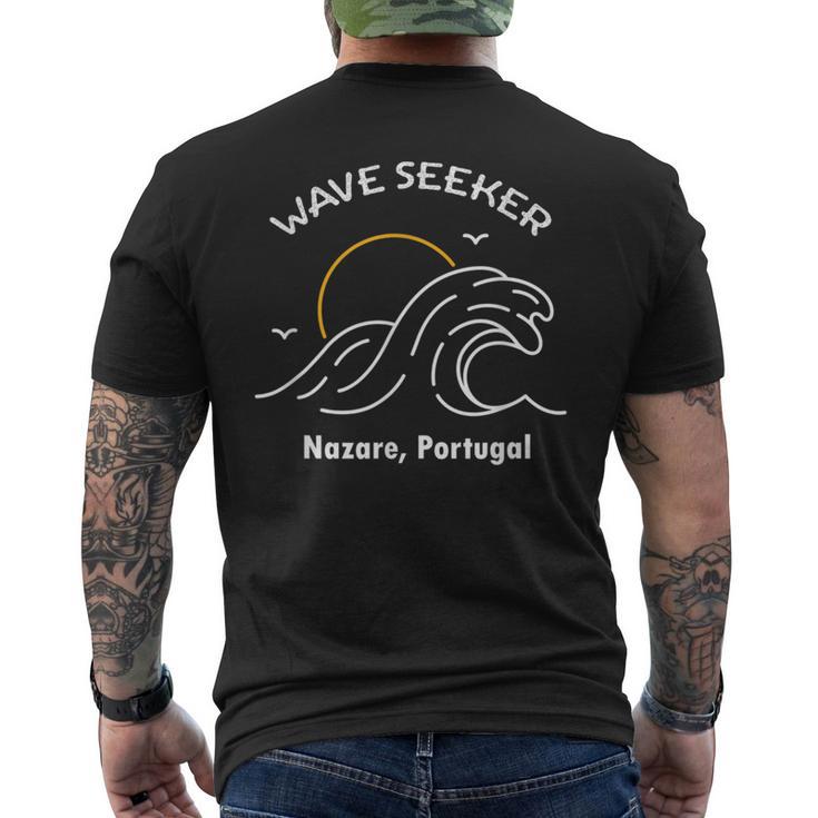 Surfague Nazare La Plus Grandeague Du Monde Portugal T-shirt imprimé au dos