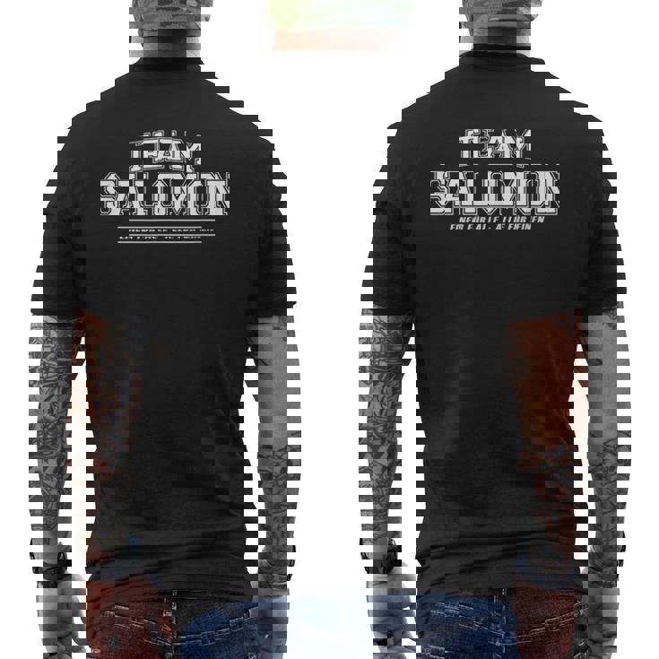 Teamalomon メンズTシャツ バックプリント