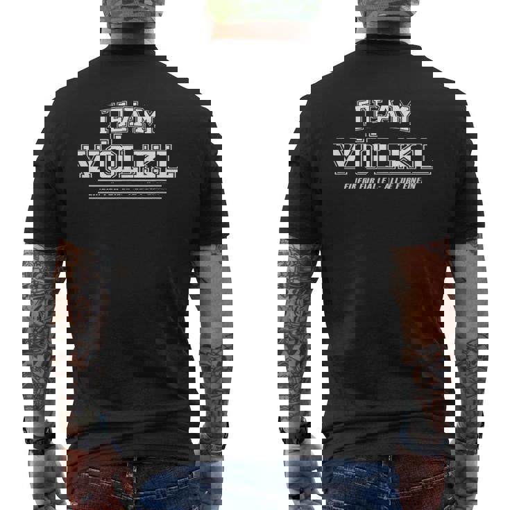 Teamölkl メンズTシャツ バックプリント