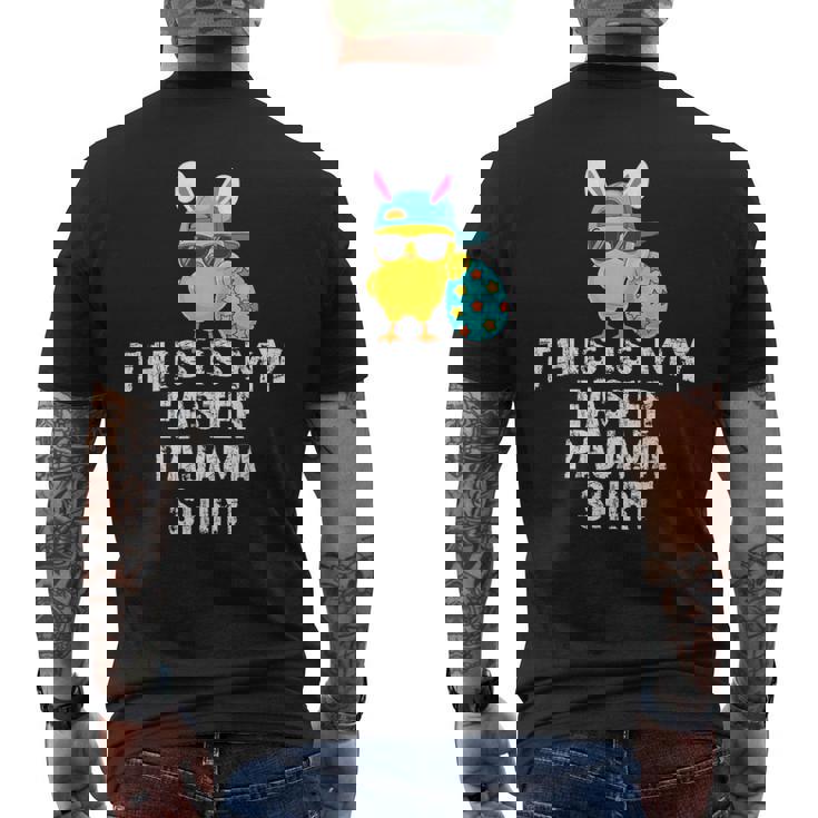 This Is My Easter パジャマシャツ 大人用 キッズ おもしろtシャツ メンズTシャツ バックプリント