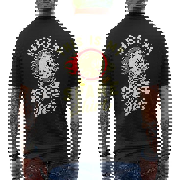 This Is Mypare ボウリングボール 面白いボーリングボウラー メンズTシャツ バックプリント