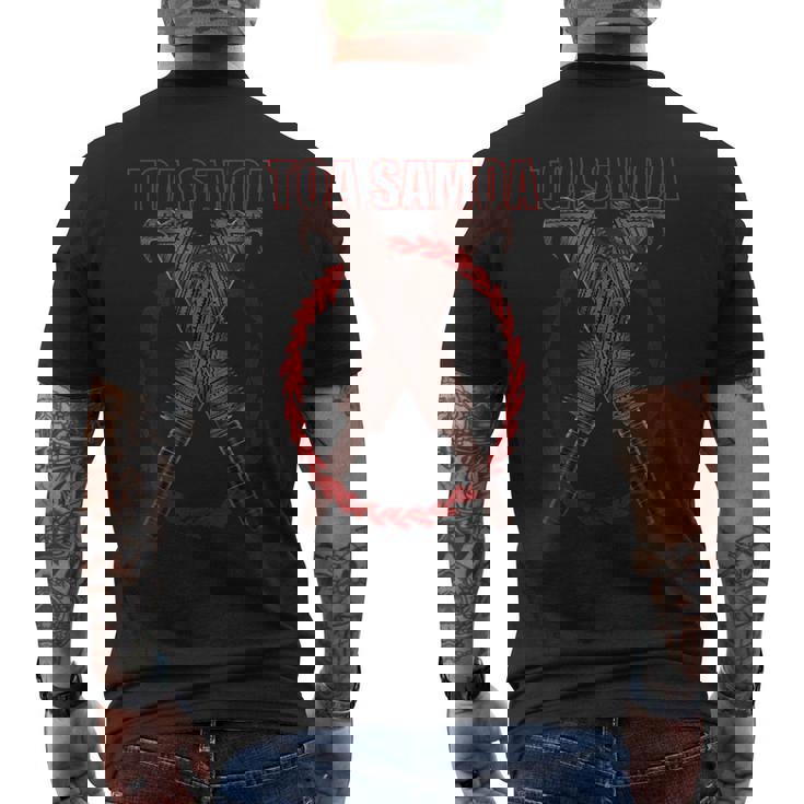 Toaamoa メンズTシャツ バックプリント