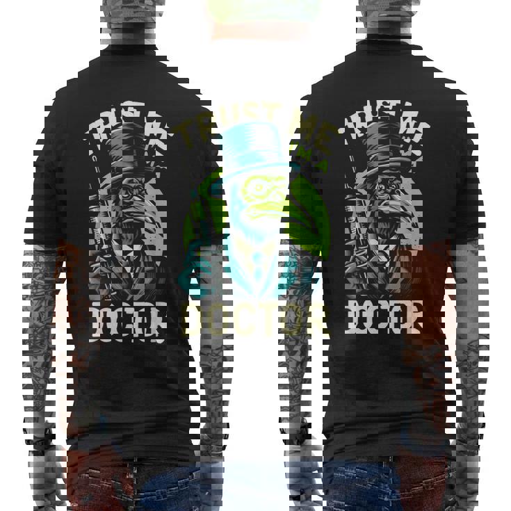 Trust Me I'm A Doctor Plague エモ スチームパンク ゴス ヒップスター メンズTシャツ バックプリント