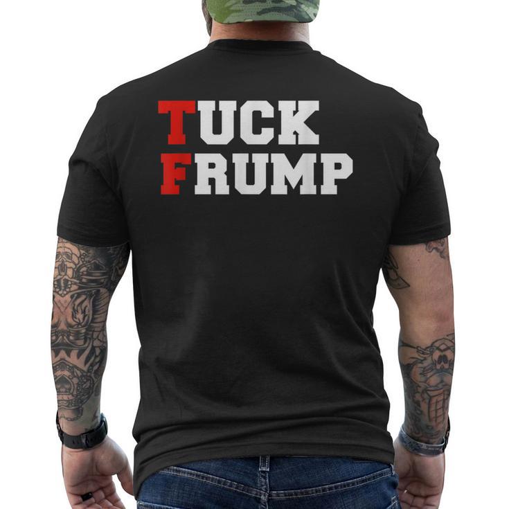Tuck Frump 面白い反ドナルド・トランプドナルド・トランプ メンズTシャツ バックプリント
