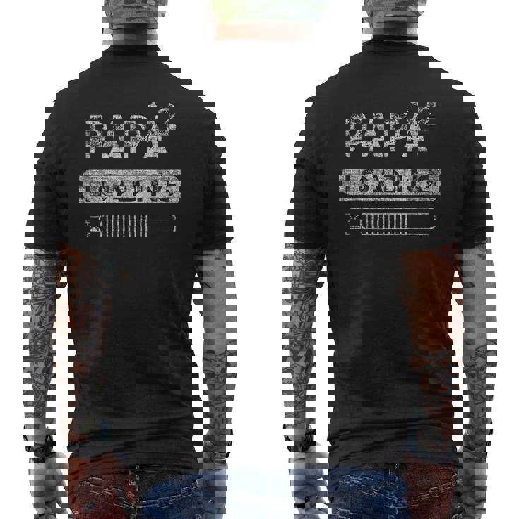 Uomo Futuro Papàecondo Figlio Annuncio Per Il Papà T-shirt da uomo con stampa posteriore