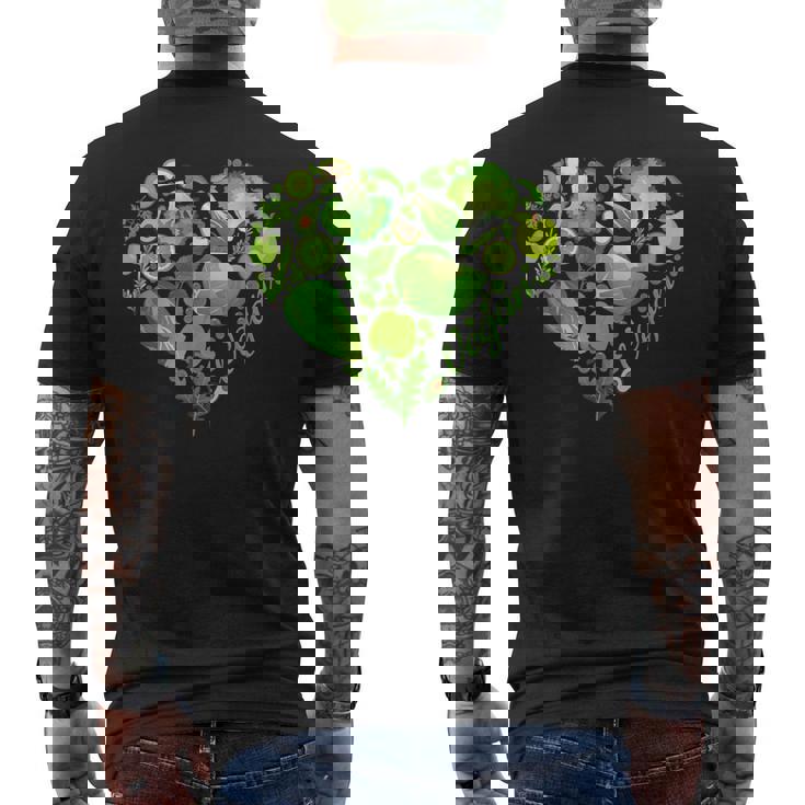 Vegantop Eating Animaltartegetables Foodegan メンズTシャツ バックプリント