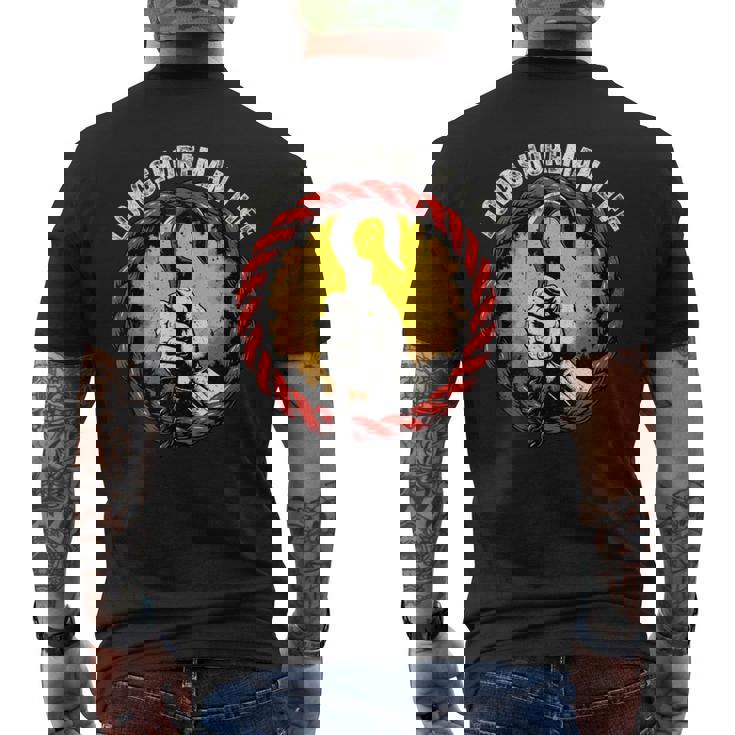 Vida De Estibador Camiseta Hombre Estampado Espalda